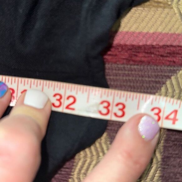 INC International Concepts Ladies Size 2X Black Lace Embroidered Peasant Blouse - Picture 10 of 11